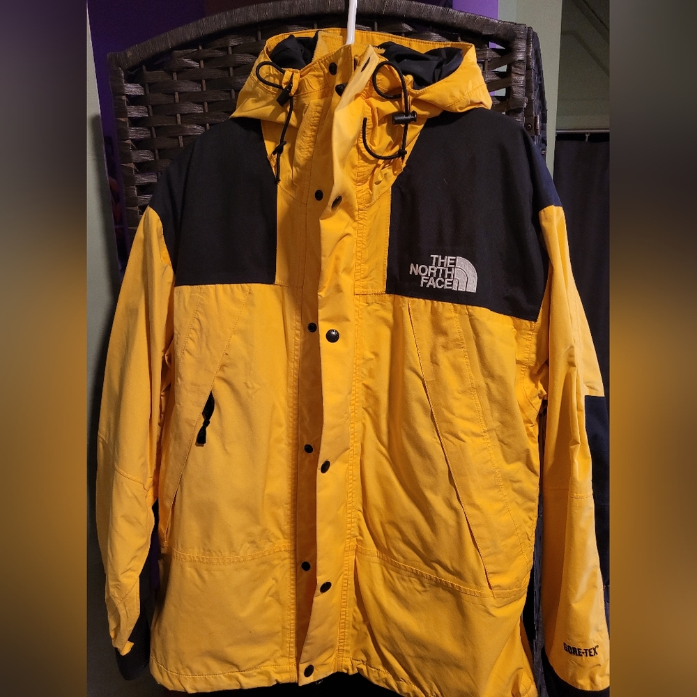 Vintage north face mountain guide jacket with matching Denali vest zip-in insert